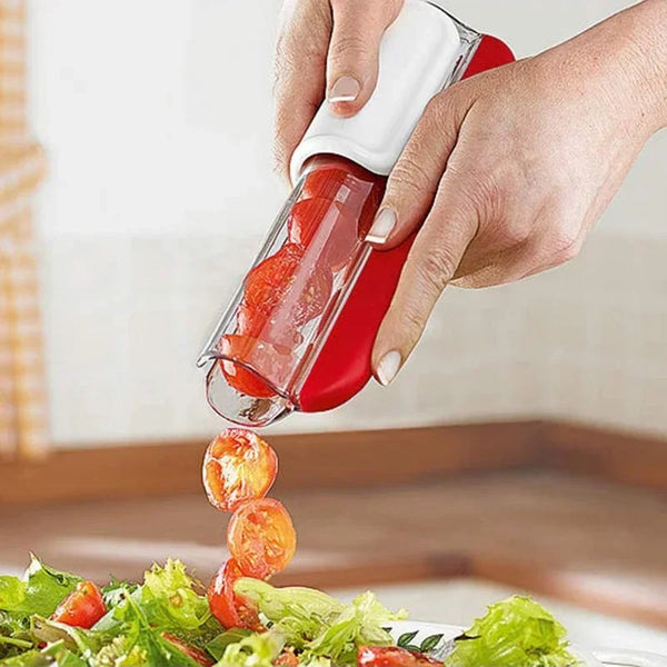 Stainless Cherry Tomato Slicer