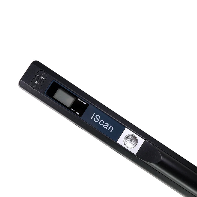 New Arrival Portable 900DPI Handhold Document Scanner JPG / PDF Format Document Image Scan Scanner with LCD Displayer Support 4A