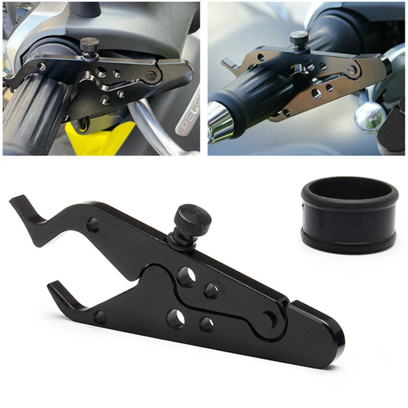 Motorcycle Cruise Control Throttle For Mb-Ot312-Bk High Grade Aluminum Lock Assist Retainer Universal Wrist Grip Handle Bar