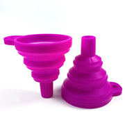 Funnels for Filling Bottles Kitchen Funnel Small Food Grade Silicone Collapsible Funnel for Filling Water Bottle Liquid Powder