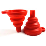 Funnels for Filling Bottles Kitchen Funnel Small Food Grade Silicone Collapsible Funnel for Filling Water Bottle Liquid Powder