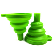 Funnels for Filling Bottles Kitchen Funnel Small Food Grade Silicone Collapsible Funnel for Filling Water Bottle Liquid Powder