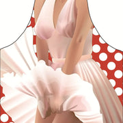 10 Colors Funny 3D Cartoon Kitchen Apron Digital Printed Sexy Women Aprons Bibs BBQ Barbecue Cooking Pinafore Avental Uniform