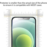 4PCS Protective Glass On For iPhone 17 16 15 14 13 12 11 Pro XR X XS Max Screen Protector For iPhone 7 8 6 Plus 12 13 Mini Glass