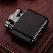 Vintage Sandalwood Kerosene Lighter Unique Cool Metal Gasoline Cigarette Encendedor Creative Petrol Oil Lighters Gadgets For Men