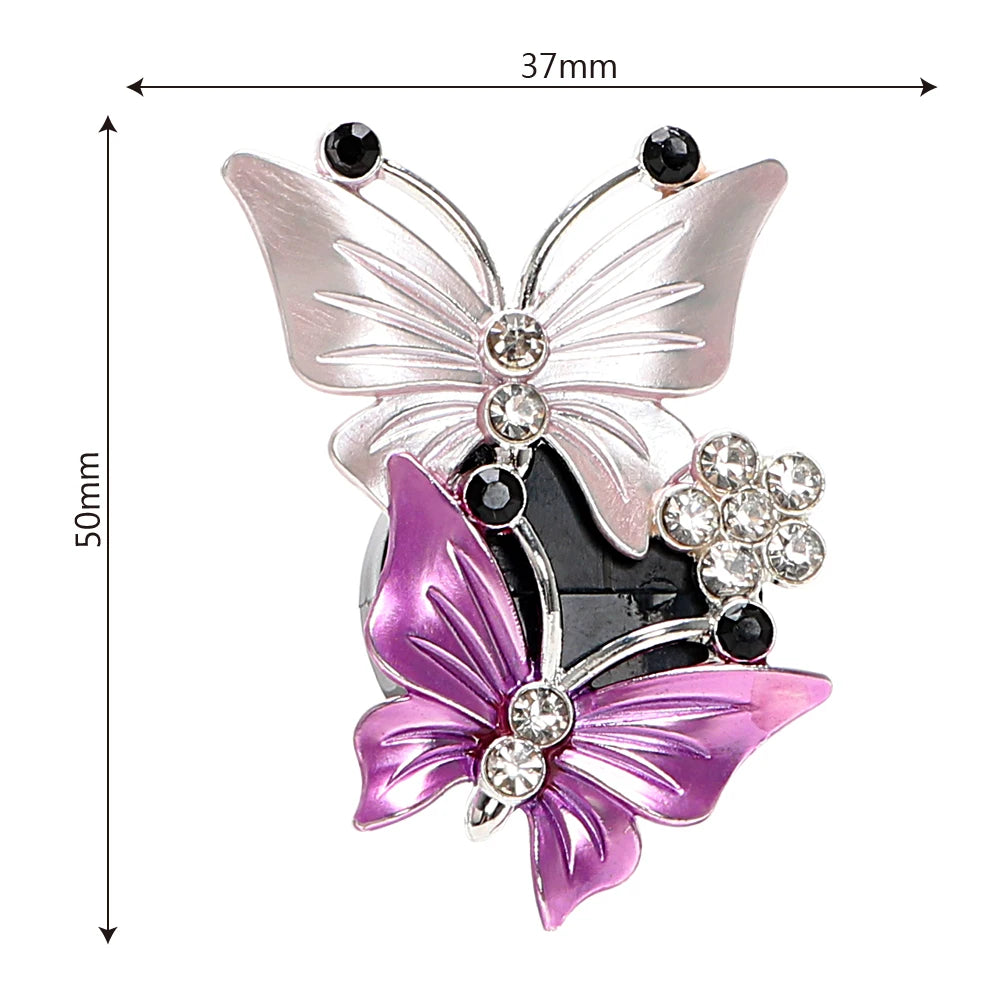 Butterfly Air Freshener Car Perfume Natural Smell Air Conditioner Outlet Clip Fragrance Auto Accessories Car-styling
