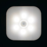 LED Night wall Lamp Light With EU Plug Smart Motion Sensor  Home Staircase Closet Aisle WC Bedside Lamp Hallway Pathway A11