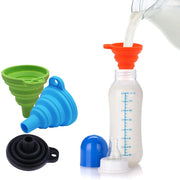 Funnels for Filling Bottles Kitchen Funnel Small Food Grade Silicone Collapsible Funnel for Filling Water Bottle Liquid Powder