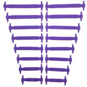 16pcs/lot Silicone Shoelaces No Tie Shoelaces 12 Colors Elastic Lace Shoelace Creative Lazy Silicone Laces Rubber Lace