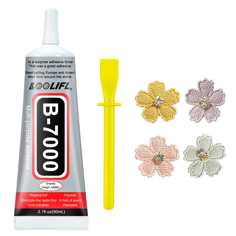 Loolifl, Quick-Drying Fabric Glue, Universal Fabric Repair Glue, Multi-Functional Clothing and Textile Sewing Adhesive, Waterproof Agent