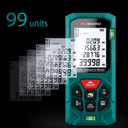 INKERSI Laser Rangefinder Digital Tape Measure 40M/70M/120m High Precision Laser Distance Meter Digital Roulette Range Finder