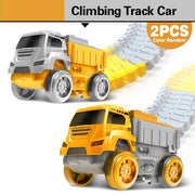 Children Magic Climbing Track Toy Engineering Car Kids Educational Toys Track Car Train Toys for Children Birthday Gift For Kid