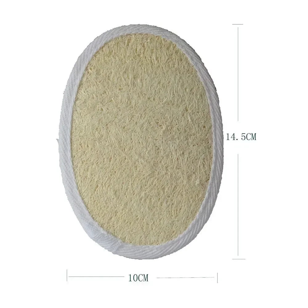 Soft Body Scrub Exfoliating Scrub Shower Loofah Sponge Natural Loofah Bath Brush Exfoliator Massager Deep Cleaning Bathing Tools