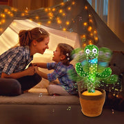 Dancing Cactus Song Speaker Talking Battery Voice Repeat Plush Cactu Dancer Toy Talk Plushie Stuffed Toys For Kids Gift
