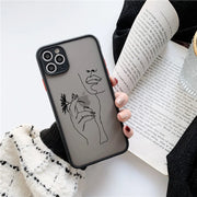 Art Retro Abstract Geometry Phone Case For iPhone 17 15 13 12 Mini 14 X Xs Xr 16 11 Pro Max 15 14 Puls Cute Anti-fall Cover