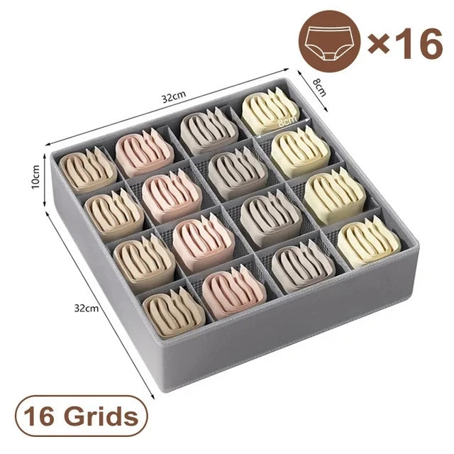 Underwear Bra Socks Organizer Cabinet Drawer Organizers Socks Scarf Underwear Storage Boxes Wardrobe Clothing Storage Organizer
