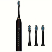 Electric Ultrasonic Toothbrush 6-Speed USB Rechargeable Waterproof Soft Bristles for Adults And Couples