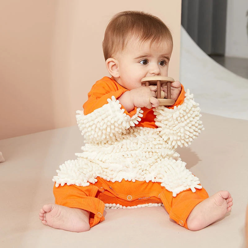 Spring Baby Girl Boy Romper Baby Boy Romper Toddler Girl Mop Suit Infant Clothes Cotton Children One-Piece Long Sleeve Jumpsuit