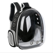 Transparent Space Capsule Pet Backpack Carrier Lightweight Portable Breathable Foldable for Cats Dogs Outdoor Travel Adventure