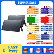 ALLPOWERS SE100 Foldable Portable Solar Panel 100W / 200W Solar Charger 23% Efficient IP67 for PRV Camping RVs Home Off Grid