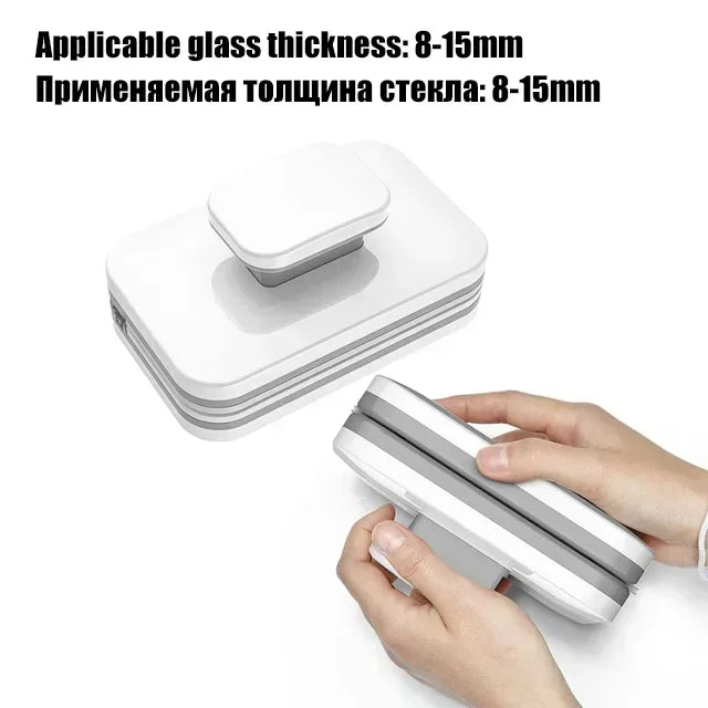 Glass Wiper Wash Magnetic Window Double Sided Cleaning Brush Household Magnetic Brush for Washing Windows Home Cleaning Tool New