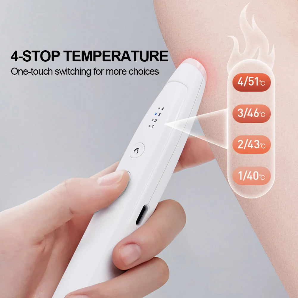 Portable Mosquito Insect Bite Relieve Itching Pen Natural Bug Bite Itch Relief Pen Rechargeable Anti-Itch Pen for Adult Children