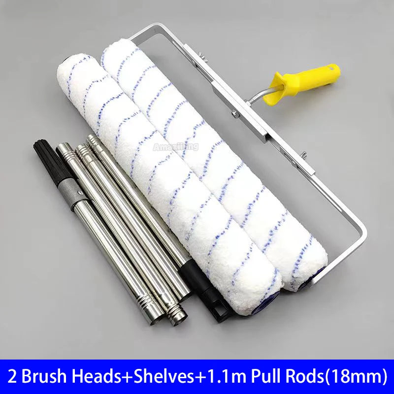 18inch Paint Roller Brush Short-Middle-Long Plush Painting Handle Tool For Wall Decorative 6MM/9MM Painting Handle Tool Support