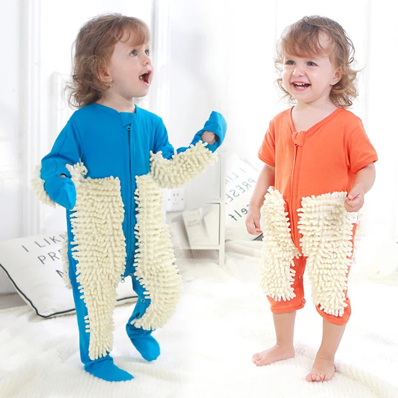 Spring Baby Girl Boy Romper Baby Boy Romper Toddler Girl Mop Suit Infant Clothes Cotton Children One-Piece Long Sleeve Jumpsuit