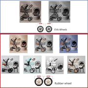 Multi-functional Baby Stroller 3 in1,Portable Baby Carriage,Fold Pram,High Landscape Stroller,Newborn stroller With Car-Seat