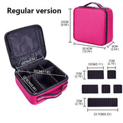 Portable Professional Makeup Case Waterproof Travel Makeup Bag Female Beauty Nail ToolBox For Women Cosmetic Organizer