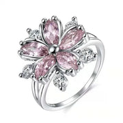 Fashion Square Shape Champagne Big Crystal Designer Hyperbole  Ring for Women Engagement Wedding Stone Rings Whole Sale