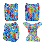ALVABABY Modern Cloth Nappy Shell Eco-Friendly Baby Cloth Diaper Shell Adjustable Pocket Diaper Shell for Babies 3-15kg
