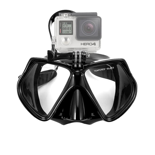 Camera Mount Snorkel Mask