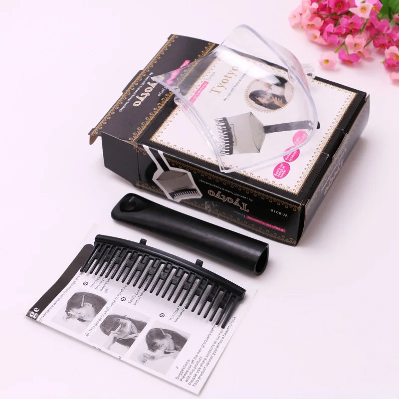 Barber Hair Trimmer Professional Bangs Cut Comb Durable Styling Salon Tools With Tight Comb Teeth Detachable For Straighten Bang