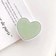 Universal Heart Shaped Phone Socket Holder Finger Grip Bracket Support Telephone for IPhone 15 14 13 Samsung Pocket Socket Stand