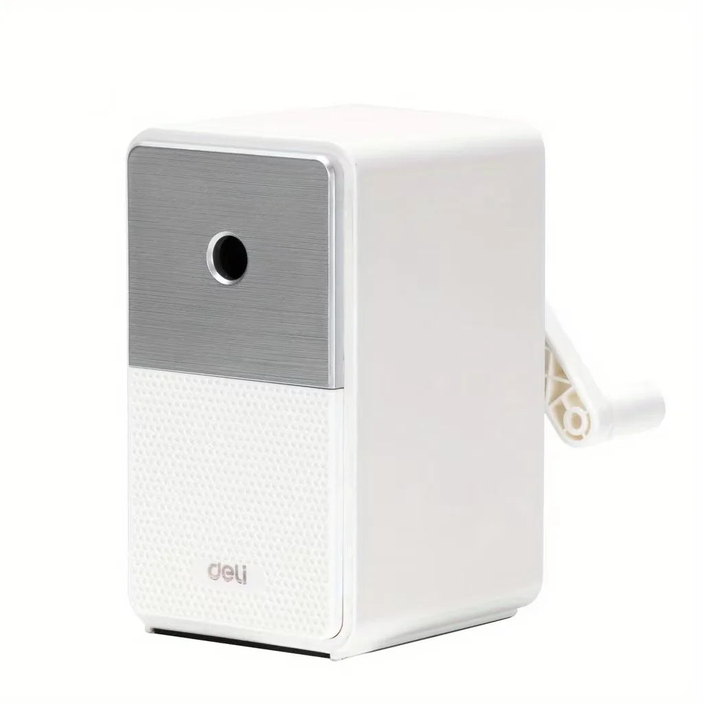 DELI Adjustable Pencil Sharpener with Long Lasting Blade Rotary Table Sharpeners Machine Stationery