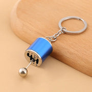 Creative Gear Head Keychain Speed Gearbox Keyring for Car Key Turbo Hub Brake Disc Pendant Shock Absorber Keys Holder Chain Ring