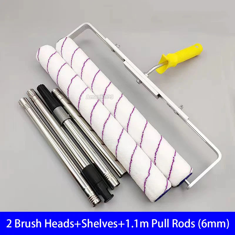 18inch Paint Roller Brush Short-Middle-Long Plush Painting Handle Tool For Wall Decorative 6MM/9MM Painting Handle Tool Support