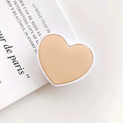 Universal Heart Shaped Phone Socket Holder Finger Grip Bracket Support Telephone for IPhone 15 14 13 Samsung Pocket Socket Stand