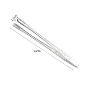 2 in 1 Nylon Grip Flip Tongs with Egg Spatula And Steak Turner Clamp Pancake Fried Turners Kitchen Cooking Accessories