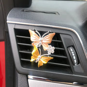Butterfly Air Freshener Car Perfume Natural Smell Air Conditioner Outlet Clip Fragrance Auto Accessories Car-styling