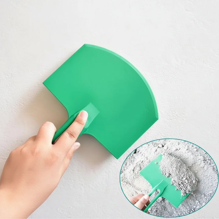 1/2Pcs Curved Bucket Scoop Scraper Spackle Paint Putty Knife Drywall Finishing Plaster Scraping Decals Patch Construction Tools