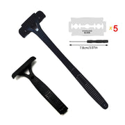 New Men Back Shaver Hair Body Shaver Safety Long Handle Foldable Trimmer Body Leg Long Handle Removal Shaving Razor Tool