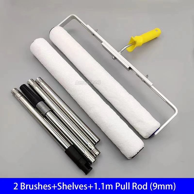 18inch Paint Roller Brush Short-Middle-Long Plush Painting Handle Tool For Wall Decorative 6MM/9MM Painting Handle Tool Support