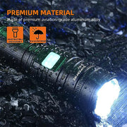 SUPERFIRE  36W High Power LED Waterproof Flashlight  With Wick 26650 Battery Powerful Indicator USB-C Tactical Hunting Lights