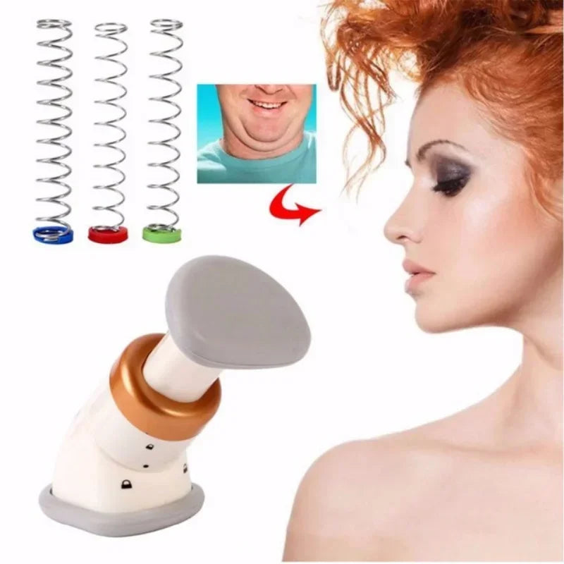 1PC Double Chin Remover Face Massager Delicate Neckline Massage Tool Scraping Neckline Exerciser Reduce Face Lift Tools