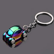 Creative Gear Head Keychain Speed Gearbox Keyring for Car Key Turbo Hub Brake Disc Pendant Shock Absorber Keys Holder Chain Ring