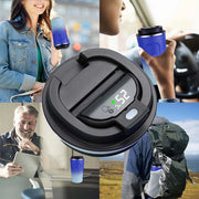 Stainless Steel Tumbler Coffee Mug Smart Travel Thermos Cup Temperature Display Insulated Car Water Cup Portable Vacuum Flasks