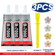 Loolifl, Quick-Drying Fabric Glue, Universal Fabric Repair Glue, Multi-Functional Clothing and Textile Sewing Adhesive, Waterproof Agent