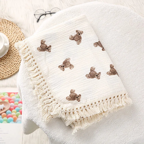 Cotton Muslin Swaddle Blanket
